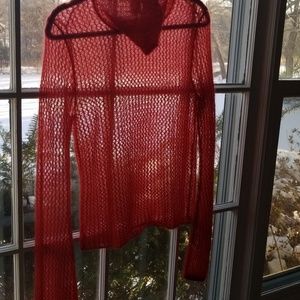 A/X Armani Exchange lightweight Mesh Net sweater